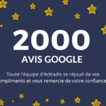 2 000 avis google Actradis