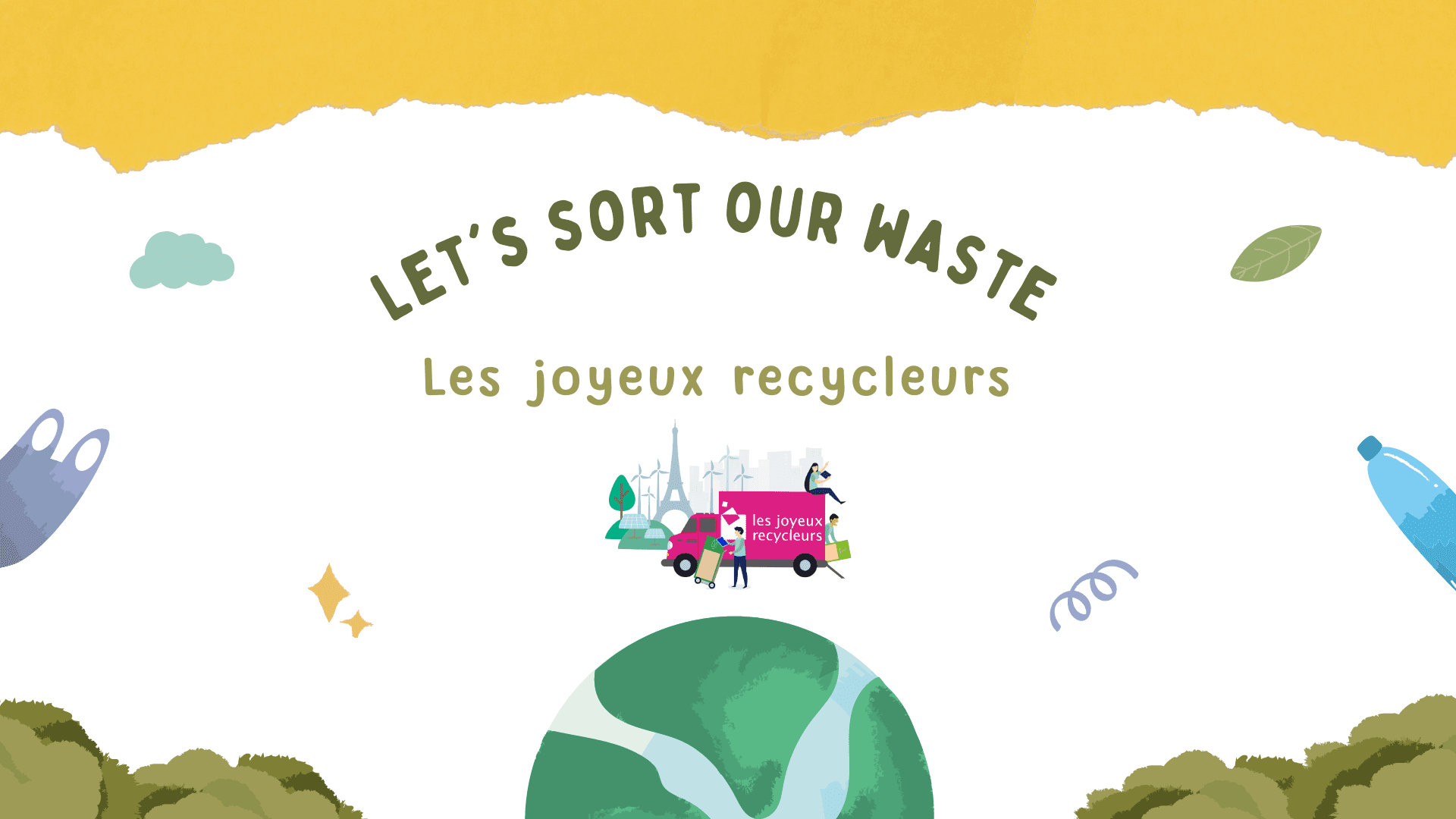 let's sort our waste - Joyeux recycleurs